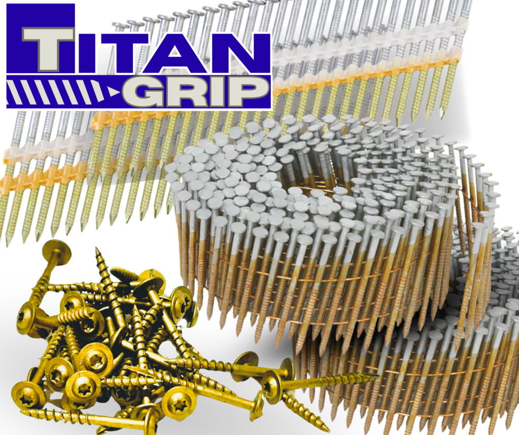 Titan Grip Fastners Screws and Nails Wood Fence Supply at Ruco