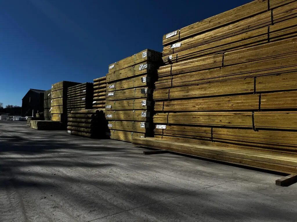 Treated Pine Fence Corral Boards - Ruco Fence Products sells wholesale to Fence Contractors