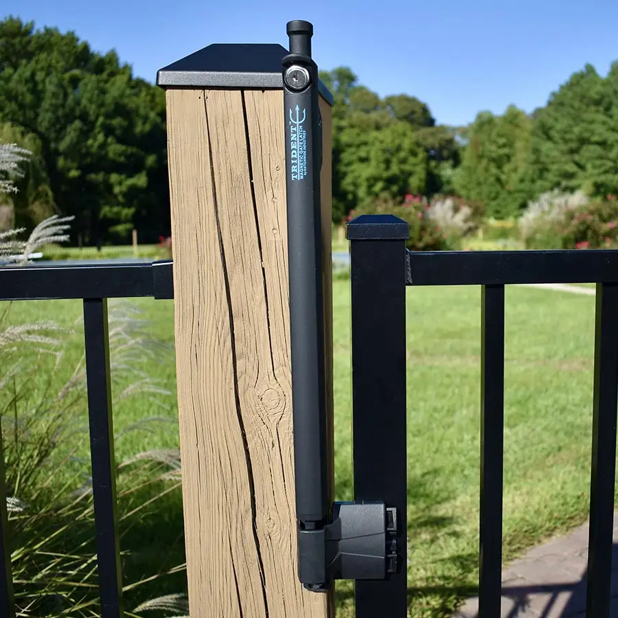 Aluminum Fence Top Pull Pool Latch Contractor Supply at Ruco Fence Products