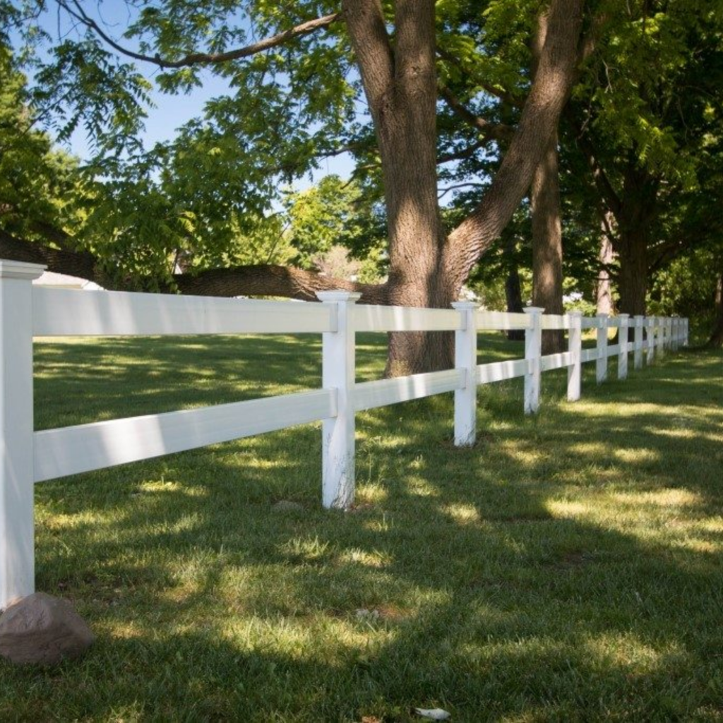2 Rail Vinyl Fence - Fence Contractor Wholesale from Ruco Fence Products
