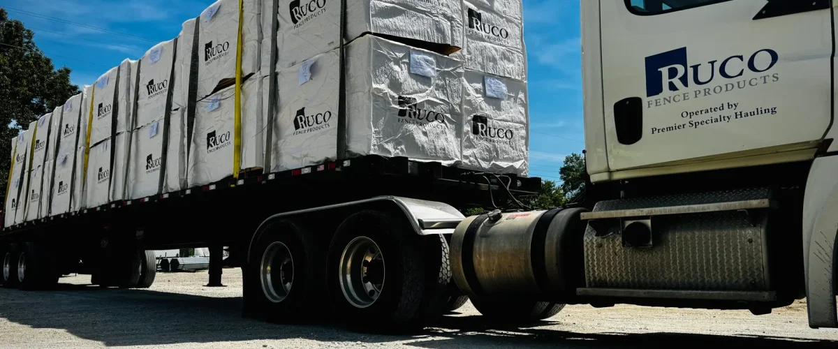 RUCO FENCE PRODUCTS TRACTOR TRAILER